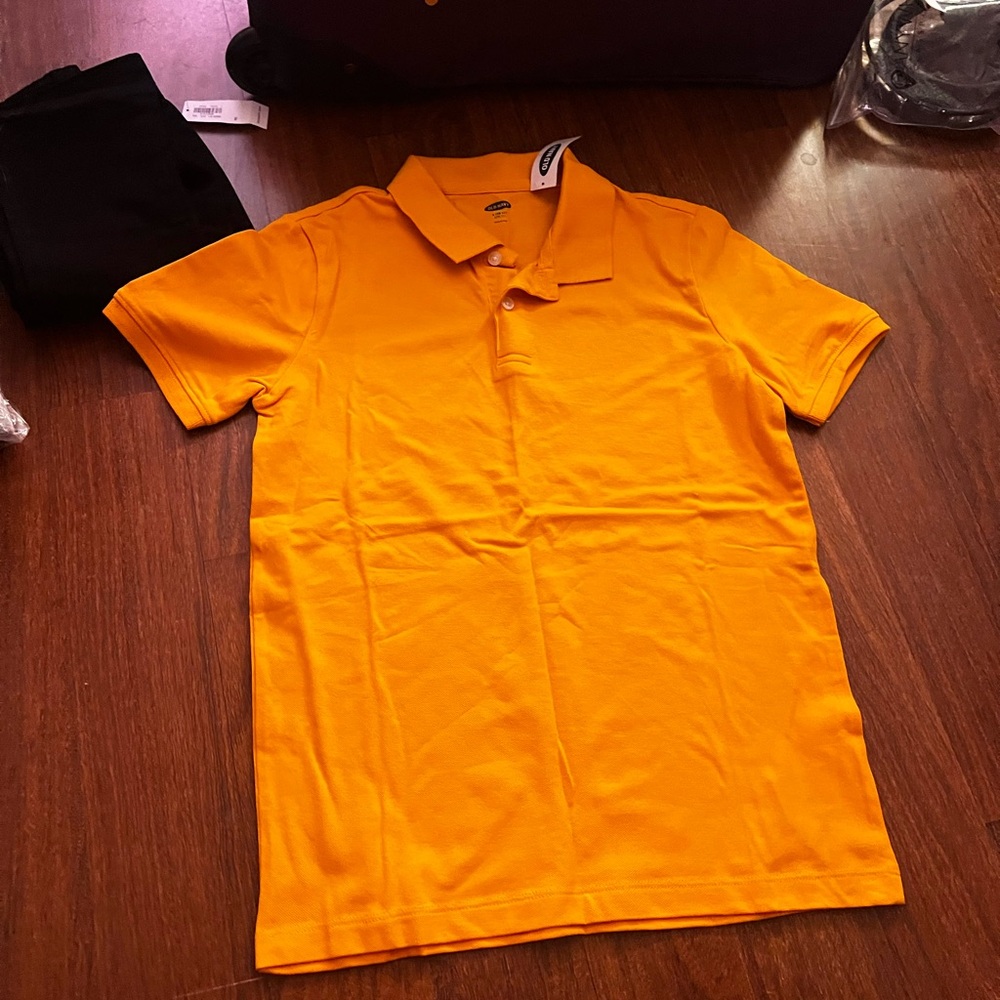 Old Navy Orange Polo Shirt